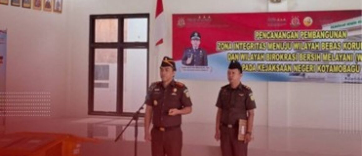 Apel Pencangan Pembangunan Zona Integritas Menuju WBK dan WBBM